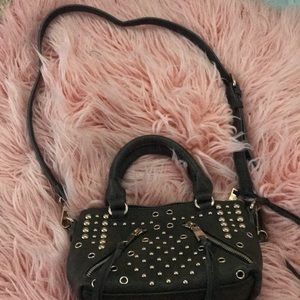 Green and gold Crosby purse